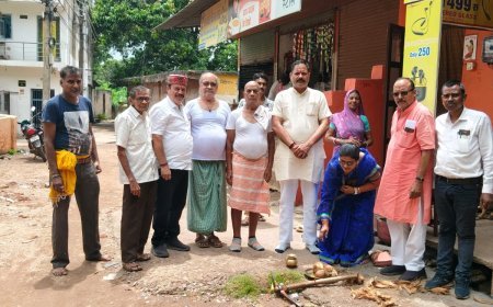 जामुल में विकास कार्यों को मिली रफ्तार, 12 लाख रुपये के निर्माण कार्यों का हुआ भूमिपूजन