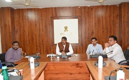 समय-सीमा बैठक में कलेक्टर सख्त, लंबित प्रकरणों के त्वरित निराकरण और योजनाओं में तेजी के निर्देश