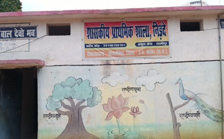 तीन साल से अधूरा स्कूल भवन, एक ही कमरे में पढ़ने को मजबूर पहली से पांचवीं तक के छात्र