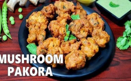 बारिश में चाय के साथ बनाएं कुरकुरे मशरूम के पकौड़े, मिनटों में तैयार होगी स्वादिष्ट रेसिपी