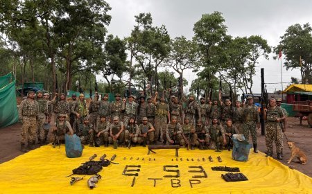 नारायणपुर में सुरक्षा बलों की बड़ी सफलता, 15 किलो प्रेशर कुकर आईईडी सहित भारी मात्रा में विस्फोटक सामग्री बरामद