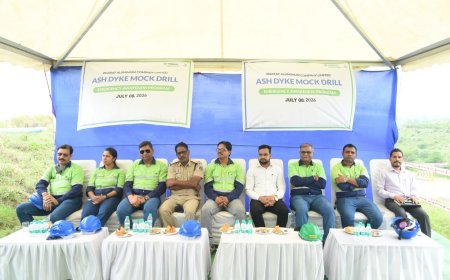 बालको ने ऐश डाइक-2 में आपातकालीन मॉक ड्रिल आयोजित की, आपदा प्रबंधन तैयारियों का किया परीक्षण
