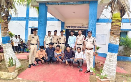 मैनपुर आकाश कश्यप हत्याकांड का खुलासा, 6 आरोपी गिरफ्तार, एक नाबालिग संरक्षण में