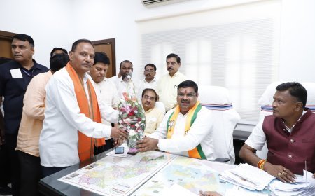 सहयोग केंद्र में शिक्षा मंत्री गजेंद्र यादव ने सुनी कार्यकर्ताओं की समस्याएं, 1500 से अधिक कार्यकर्ताओं से किया संवाद