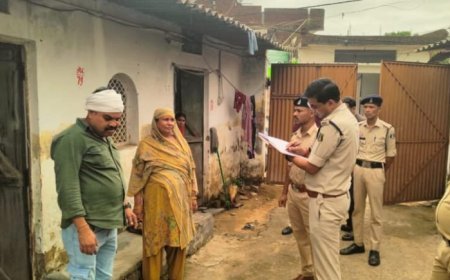 सरगुजा पुलिस का विशेष अभियान, संदिग्ध किरायेदारों और बाहरी लोगों की जांच तेज