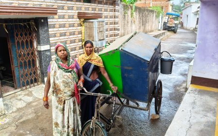 स्वच्छता दीदियां बनीं गांवों की ब्रांड एंबेसडर, घर-घर पहुंचकर दे रहीं स्वच्छता और कचरा पृथक्करण का संदेश