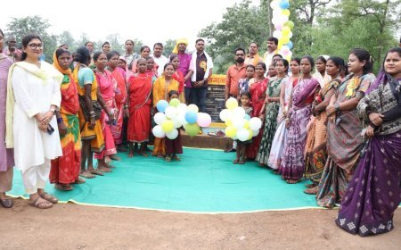 नारायणपुर में 11.66 करोड़ की लागत से बने कुंदला नाला उच्च स्तरीय पुल का लोकार्पण