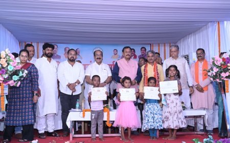 बेरला में शाला प्रवेश उत्सव, उप मुख्यमंत्री अरुण साव ने बच्चों का किया स्वागत, 2.60 करोड़ के विकास कार्यों की घोषणा