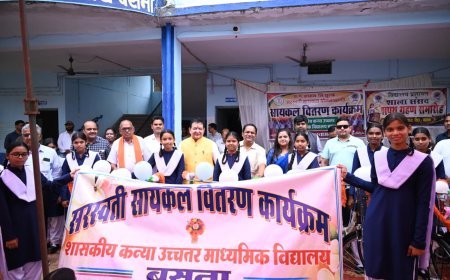 बसना कन्या शाला बनेगी स्वामी विवेकानंद उत्कृष्ट विद्यालय, विकास कार्यों के लिए 33.33 लाख रुपये स्वीकृत