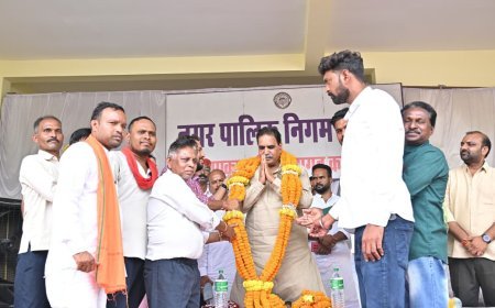 रायपुर पश्चिम के शहीद भगत सिंह वार्ड को 133.08 लाख की विकास सौगात, कई कार्यों का भूमिपूजन व लोकार्पण