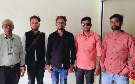 मरवाही प्रेस क्लब की नई कार्यकारिणी गठित, प्रयास कैवर्त सर्वसम्मति से बने अध्यक्ष