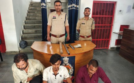 ढाबा संचालक से चाकू की नोक पर लूट, रतनपुर पुलिस ने तीन आरोपियों को किया गिरफ्तार