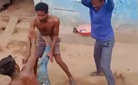 सक्ती में घर में घुसकर युवक की बेरहमी से पिटाई, मारपीट का वीडियो वायरल