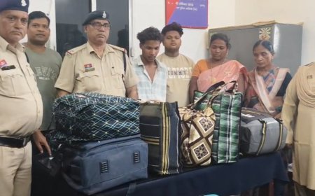 बिलासपुर रेलवे स्टेशन पर 27.57 लाख का गांजा जब्त, दो महिलाओं समेत चार तस्कर गिरफ्तार