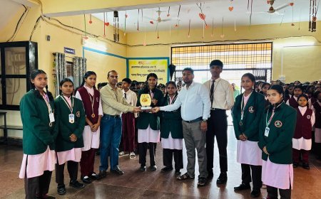 राष्ट्रीय युवा संसद में EMRS छेरीबेड़ा का शानदार प्रदर्शन, 8 विद्यार्थियों का राष्ट्रीय स्तर पर चयन