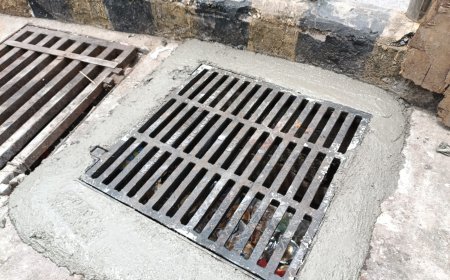 जनशिकायत पर निगम की त्वरित कार्रवाई, जयस्तंभ चौक के पास खुले नाले का चेंबर ढंककर किया सुरक्षित