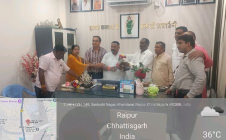 रायपुर निगम जोन-1 में नवनामांकित एल्डरमेन का स्वागत, जनसेवा के लिए दी शुभकामनाएं