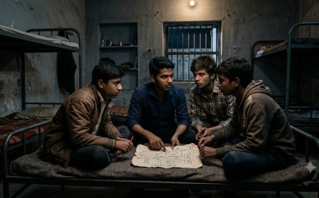 बाल संप्रेक्षण गृह से फरार 4 नाबालिगों ने पहले रची हत्या की साजिश, चौकीदार की हत्या कर हुए फरार