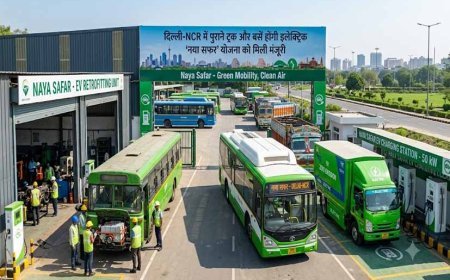 दिल्ली-NCR में पुराने ट्रक और बसें होंगी इलेक्ट्रिक, 'नया सफर' योजना को मंजूरी