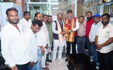 उड़िया गाड़ा समाज ने मुख्यमंत्री विष्णुदेव साय और भाजपा प्रदेश अध्यक्ष किरण सिंह देव का जताया आभार, किशोर महानंद की नियुक्ति पर किया सम्मान