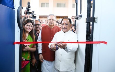 पंडरिया विधायक भावना बोहरा की ‘साइंस पाठशाला’ का मुख्यमंत्री श्री विष्णु देव साय एवं विधानसभा अध्यक्ष मान. डॉ.रमन सिंह ने किया शुभारंभ, सरकारी स्कूलों के बच्चे सीखेंगे AI, ड्रोन और रोबोटिक्स”