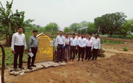 विकसित भारत जी राम जी योजना से बदली किसान की तकदीर, केंद्रीय टीम ने आजीविका डबरी मॉडल की सराहना