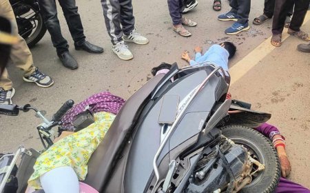 कुम्हारी में दर्दनाक सड़क हादसा, ट्रैक्टर से टकराई स्कूटी, 2 महिलाओं समेत 4 की मौत