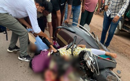कुम्हारी हाईवे पर दर्दनाक हादसा, स्कूटी-ट्रैक्टर टक्कर में दो महिलाओं और दो बच्चियों की मौत