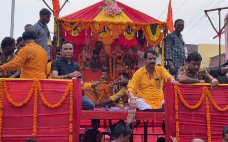 बालोद में निकली भगवान जगन्नाथ की भव्य रथयात्रा, जयघोष और भक्ति में डूबा पूरा शहर