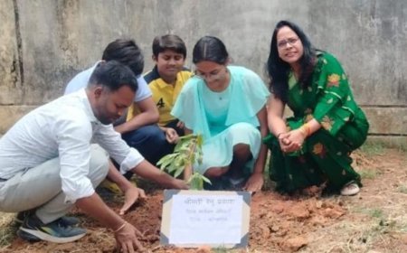 सुपोषण की ओर बढ़ा कोण्डागांव, मुनगा पौधरोपण जन आंदोलन का शुभारंभ
