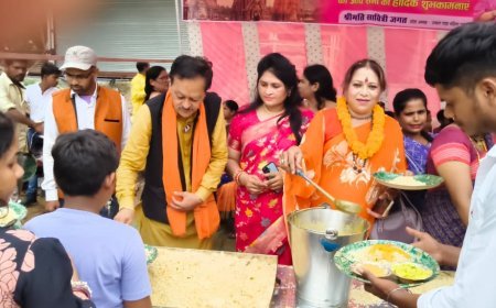 रायपुर में भक्ति और श्रद्धा के साथ निकली जगन्नाथ रथयात्रा, सावित्री जगत के नेतृत्व में हुआ भव्य स्वागत