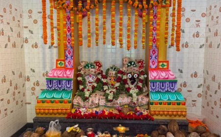 रायकेरा में जय जगन्नाथ के जयघोष के साथ निकली भव्य रथयात्रा, हजारों श्रद्धालु हुए शामिल
