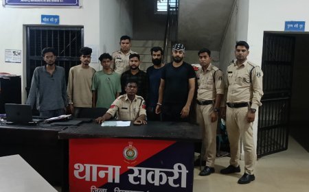 ढाबा संचालक को पेट्रोल डालकर जलाने की कोशिश, सकरी पुलिस ने छह आरोपियों को किया गिरफ्तार