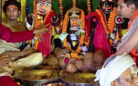 धर्मनगरी कवर्धा में श्रद्धा और उल्लास के साथ निकली भगवान जगन्नाथ की भव्य रथयात्रा
