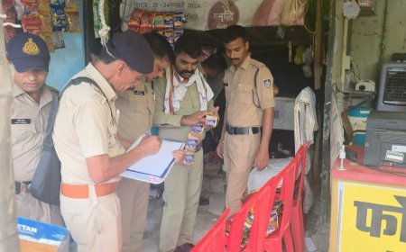 कन्नौद में स्कूल-कॉलेजों के आसपास तंबाकू और गुटखा बेचने वालों पर कार्रवाई, पांच दुकानदारों पर COTPA एक्ट के तहत केस
