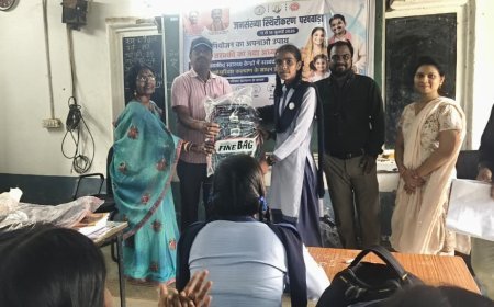 बेमेतरा में जनसंख्या स्थिरीकरण पखवाड़ा के तहत जागरूकता कार्यक्रम, छात्राओं ने प्रतियोगिताओं में दिखाई प्रतिभा