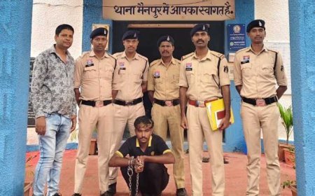 गरियाबंद में 3 किलो गांजा के साथ गुजरात का तस्कर गिरफ्तार, पुलिस ने डेढ़ लाख रुपये का मादक पदार्थ किया जब्त