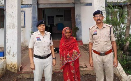 धमतरी पुलिस की संवेदनशील पहल: मानसिक रूप से अस्वस्थ वृद्ध महिला को सुरक्षित पहुंचाया राज्य मानसिक चिकित्सालय