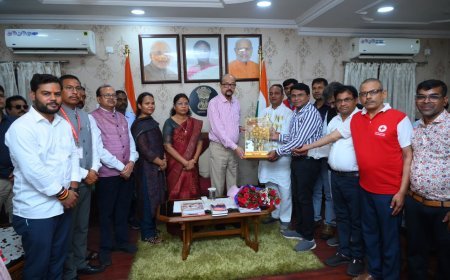 विश्व अंगदान दिवस पर राज्य स्तरीय सम्मान समारोह की तैयारी, रेड क्रॉस समिति ने राज्यपाल से की शिष्टाचार भेंट