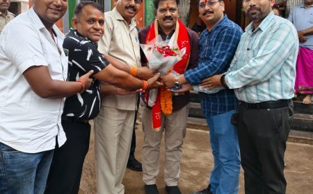 जन्मदिन पर उप मुख्यमंत्री विजय शर्मा से मिले महेश साहू, दी शुभकामनाएं और किया पौधारोपण