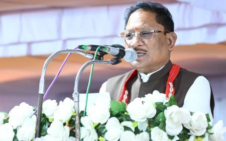 झेरिया यादव समाज सम्मेलन में पहुंचे मुख्यमंत्री, सामाजिक भवन का किया लोकार्पण, 15 लाख की घोषणा