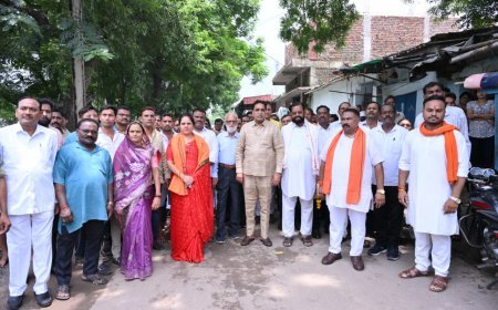 वीर शिवाजी वार्ड में 40 लाख के विकास कार्यों का लोकार्पण, नागरिकों ने लिया स्वच्छता का संकल्प
