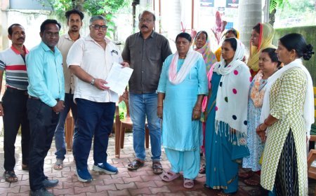 जनदर्शन में राजेश अग्रवाल ने सुनीं लोगों की समस्याएं, त्वरित समाधान के दिए निर्देश