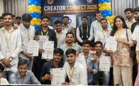 रायगढ़ में Creator Connect 2026: सैकड़ों सोशल मीडिया क्रिएटर्स को मिले आधिकारिक आईडी कार्ड