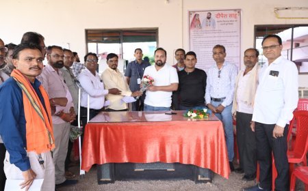 जनता की समस्याओं का समाधान मेरी सर्वोच्च प्राथमिकता: विधायक दीपेश साहू