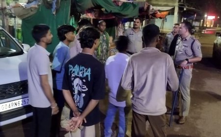 आधी रात तिल्दा-नेवरा पुलिस का कॉम्बिंग अभियान, अपराधियों और संदिग्धों में मचा हड़कंप