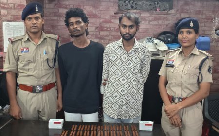 रायपुर में 459 प्रतिबंधित नशीली टेबलेट के साथ दो आरोपी गिरफ्तार, 1.83 लाख रुपये का सामान जब्त