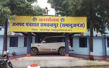 ग्राम पंचायत चंद्रनगर में विकास के नाम पर बड़ा खेल 2 ट्रैक्टर मुरम डालकर बना दिया 800 ट्रैक्टर का बिल पहली बारिश में ही उघड़ गई भ्रष्टाचार की पोल​
