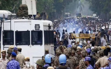 दिल्ली संसद मार्च हिंसा मामला: 118 से अधिक पुलिसकर्मी घायल, 6 FIR दर्ज; साजिश के एंगल की जांच तेज