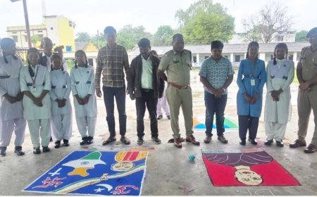 सरदार वल्लभभाई पटेल की 150वीं जयंती पर केशकाल में रंगोली, चित्रकला और निबंध प्रतियोगिता आयोजित
